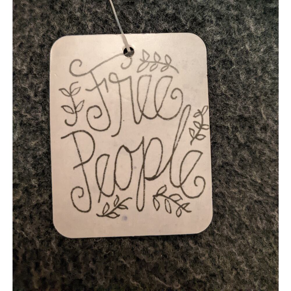 Free People We The Free Sadie Surplus Knit Jacket Gray/Black - Small - NWT - Picture 7 of 10